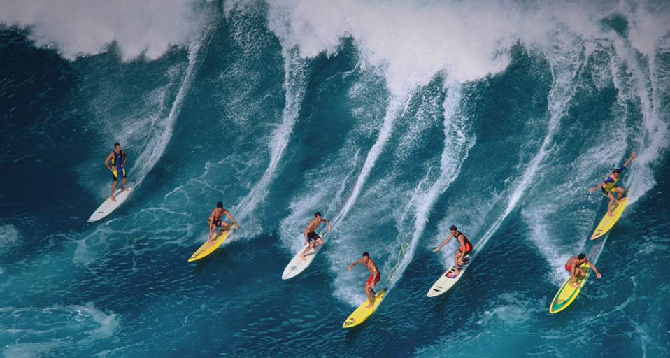 top surfing places